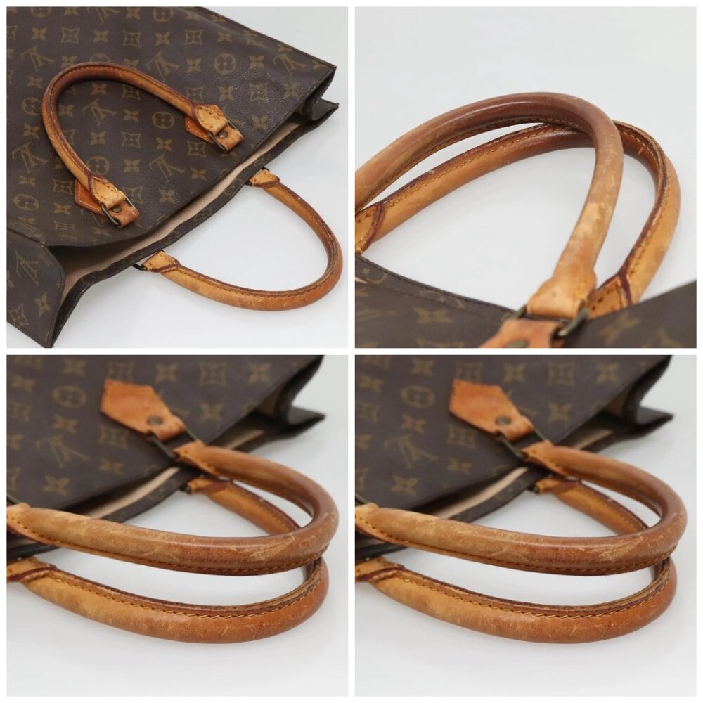 LOUIS VUITTON Monogram Sac Plat Hand Bag M51140 LV Auth 140437 - Picture 16 of 16